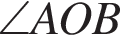  \angle AOB