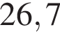26,7