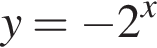 y= минус 2 в сте­пе­ни левая круг­лая скоб­ка x пра­вая круг­лая скоб­ка 