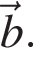 \vec b.