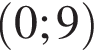 левая круглая скобка 0;9 правая круглая скобка