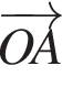  \overrightarrowOA 